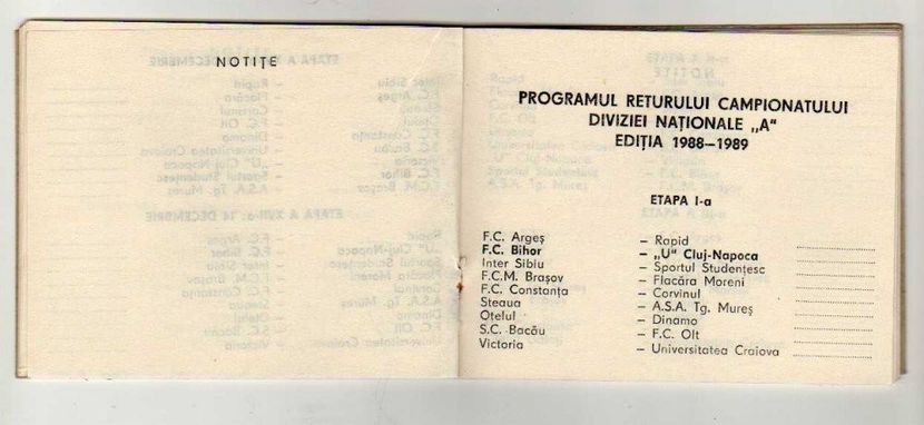 FC Bihor Oradea 1988-1989 - Dunarea Galati Istorie Part 1