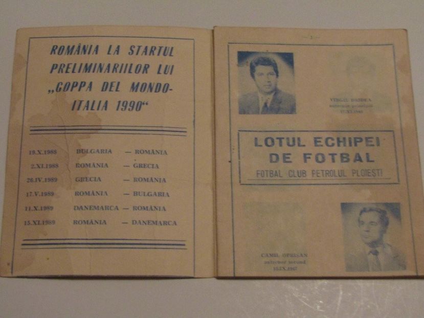 Petrolul Ploiesti 1988-1989 - Dunarea Galati Istorie Part 1
