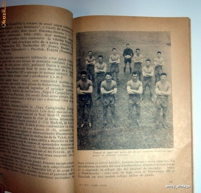 Dinamo Bucuresti Carte - Dunarea Galati Istorie Part 1