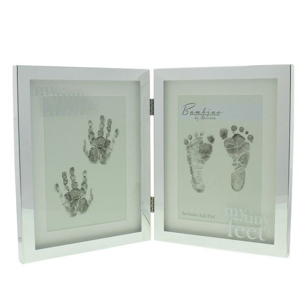 Rama foto pentru amprente manute si picioruse - Cadouri pentru botez
