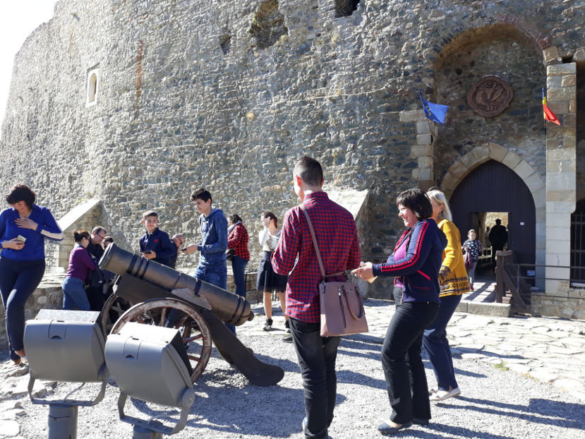 Cetatea Neamtului (18) - vizita colegilor din Cernoleuca