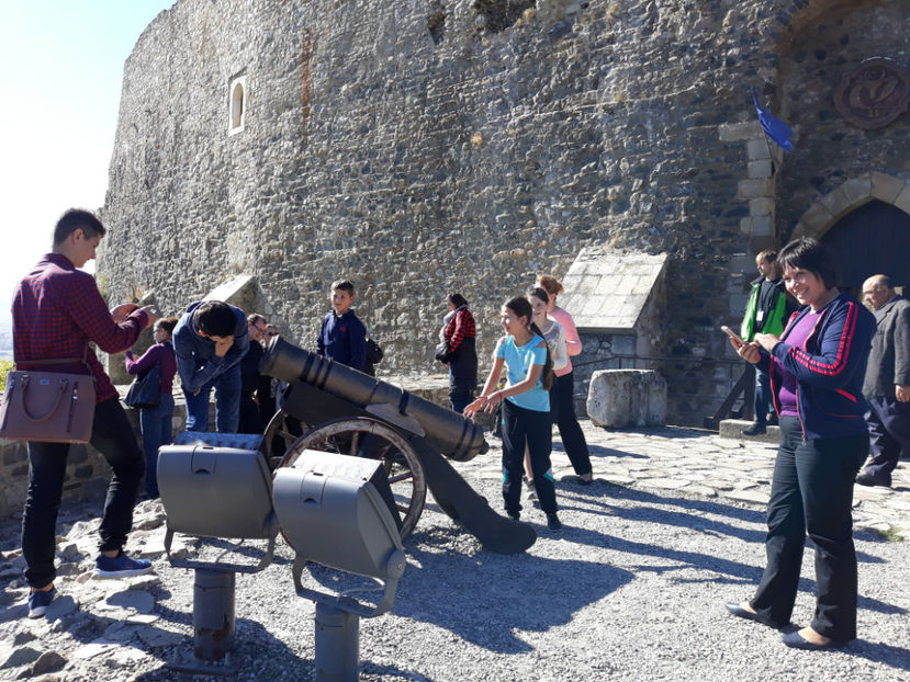 Cetatea Neamtului (21) - vizita colegilor din Cernoleuca