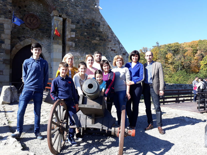 Cetatea Neamtului (25) - vizita colegilor din Cernoleuca