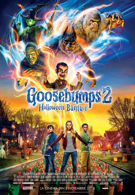din 2 nov,  Goosebumps 2: Haunted Halloween (2018) - Filme in curand 1