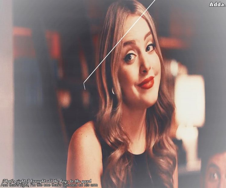 》*Îl privesc IP* Chiar mai devreme, când m-am dat cu ruj și mi-am pudrat nasul. *stă puțin + - SO1xE01 Who are you to judge