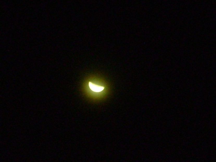 Ultimul patrar al Lunii in Leu - Luna - Soarele si norii - 1