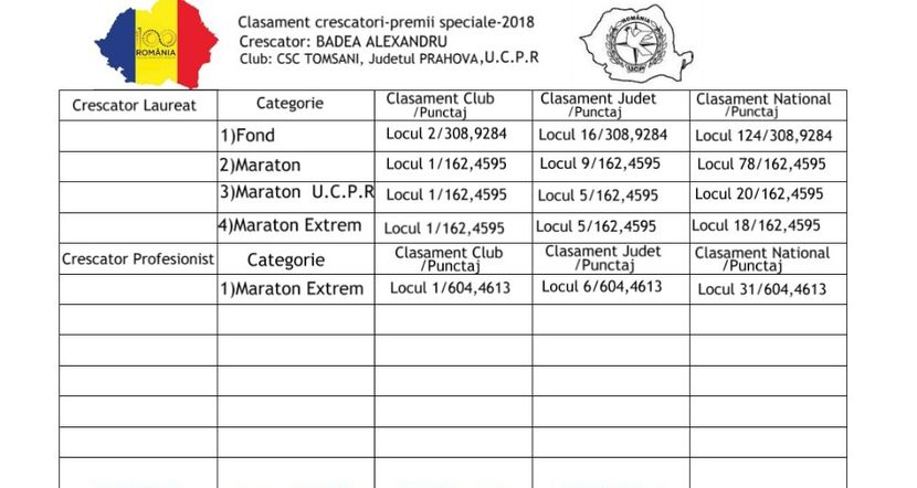 reparatii - Clasament crescatori 2018-UCPR-FOND-MARATON