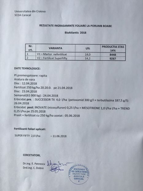 Porumb boabe + 839 kg - 3 Porumb