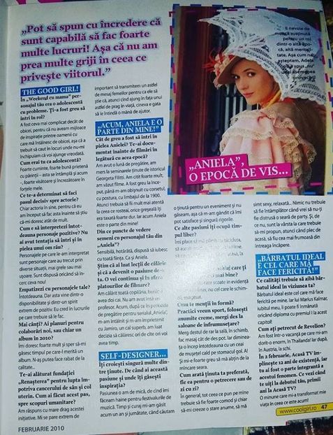  - Reviste cu Adela Popescu din 2010