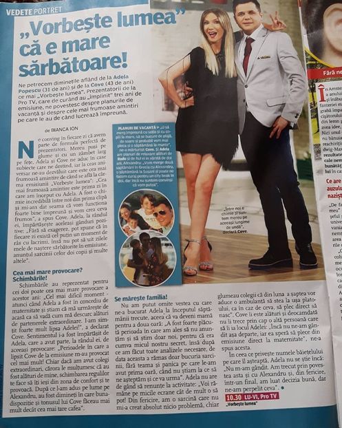  - Diverse reviste cu Adela Popescu