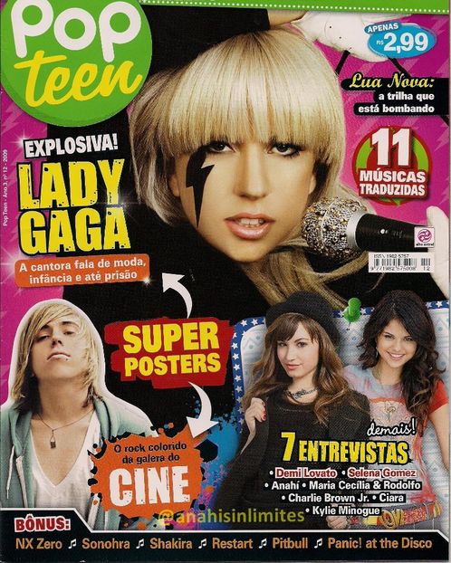  - Reviste cu Anahi 2009