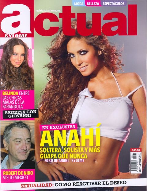  - Reviste cu Anahi 2009