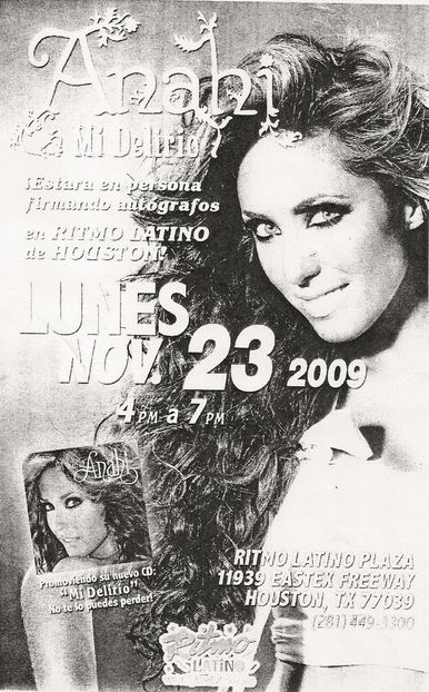  - Reviste cu Anahi 2009