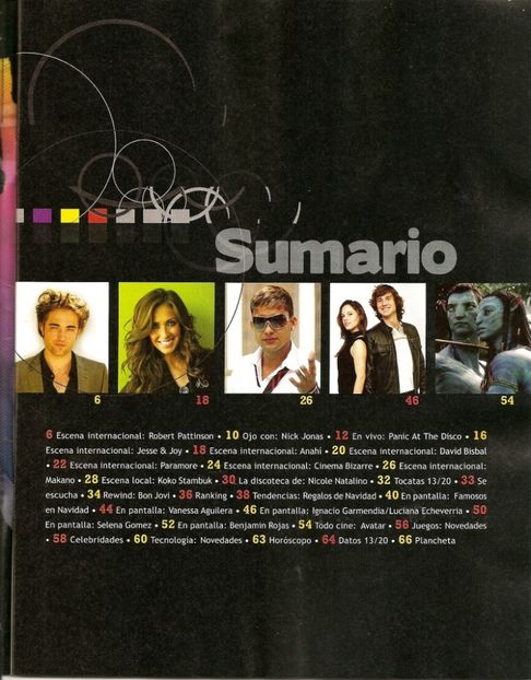  - Reviste cu Anahi 2009
