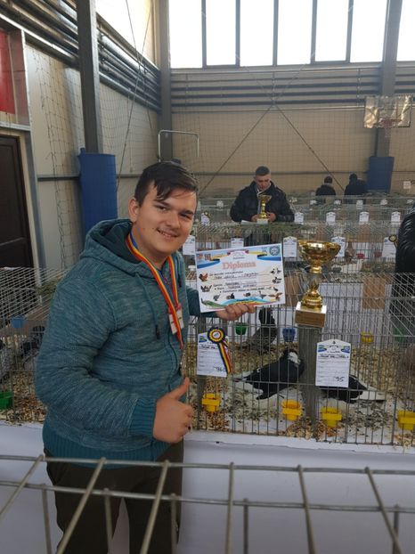  - Rezultatele obținute la expozitia județiană Cupa Fauna Aradeana