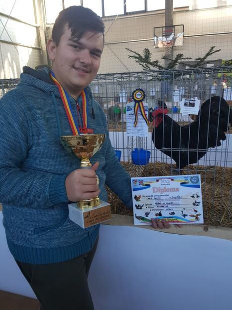  - Rezultatele obținute la expozitia județiană Cupa Fauna Aradeana