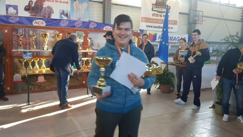  - Rezultatele obținute la expozitia județiană Cupa Fauna Aradeana