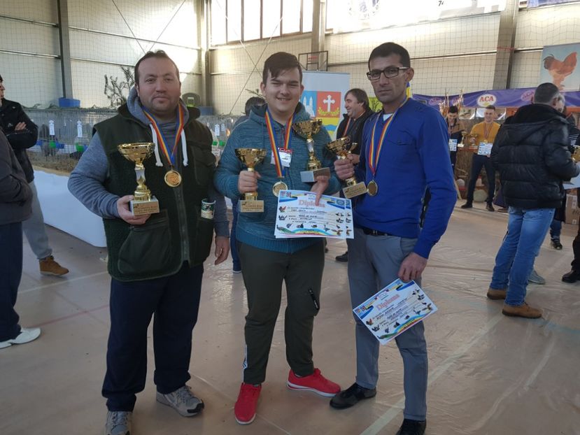  - Rezultatele obținute la expozitia județiană Cupa Fauna Aradeana