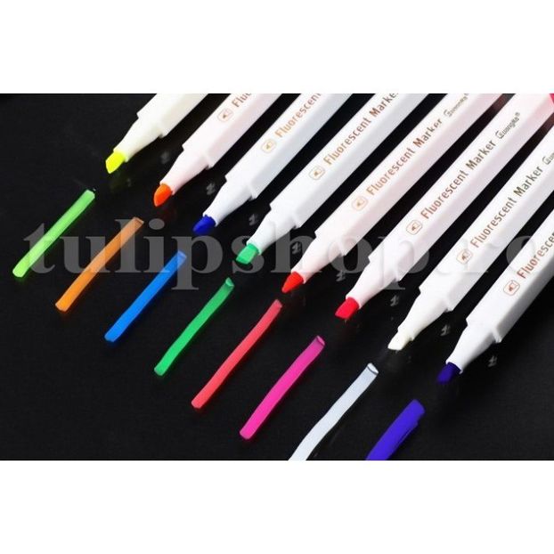 Marker creta lichida fluorescent - Etichete decorative