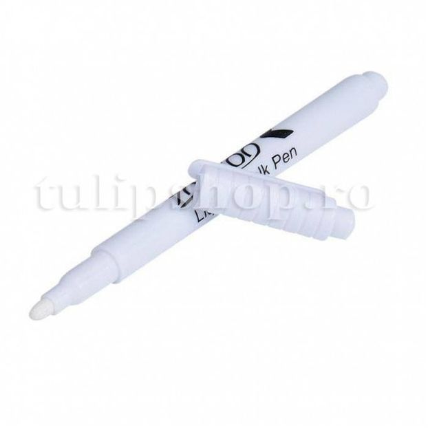 Marker creta lichida alba - Etichete decorative