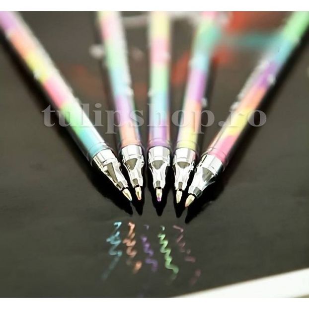 Pix multicolor creta lichida - Etichete decorative