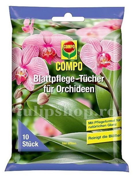 Servetele umede pentru orhidee 10buc - Ingrijire Orhidee