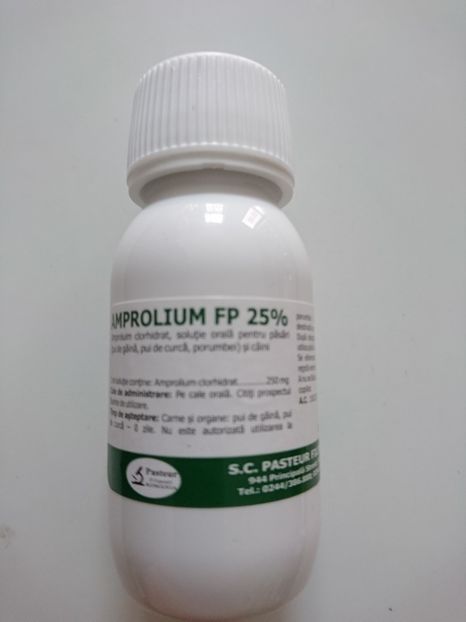 AMPROLIUM 50 ML - 19,5 RON - AMPROLIUM FP 50 ML - 19 RON SI 50 DE BANI