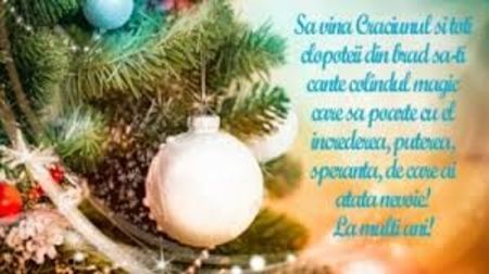  - Sarbatorile Craciunului 2018