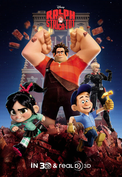 Wreck-It Ralph (2012) vazut de mine - 01 Ultimul film sau serial vizionat de tine