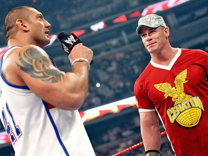 WWE-RAW-Batista-John-Cena_1085742 - dave batista