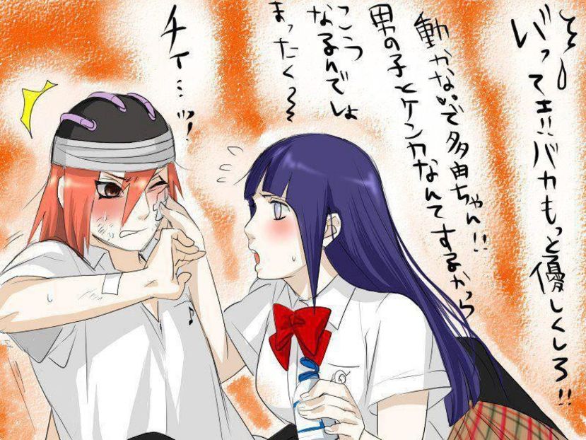 Tayuya And Hinata ❤ - B Naruto Yuri