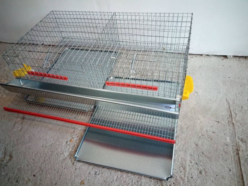 - Cuscă prepelițe ouătoare capacitate 50 de capete cu adăpători automate