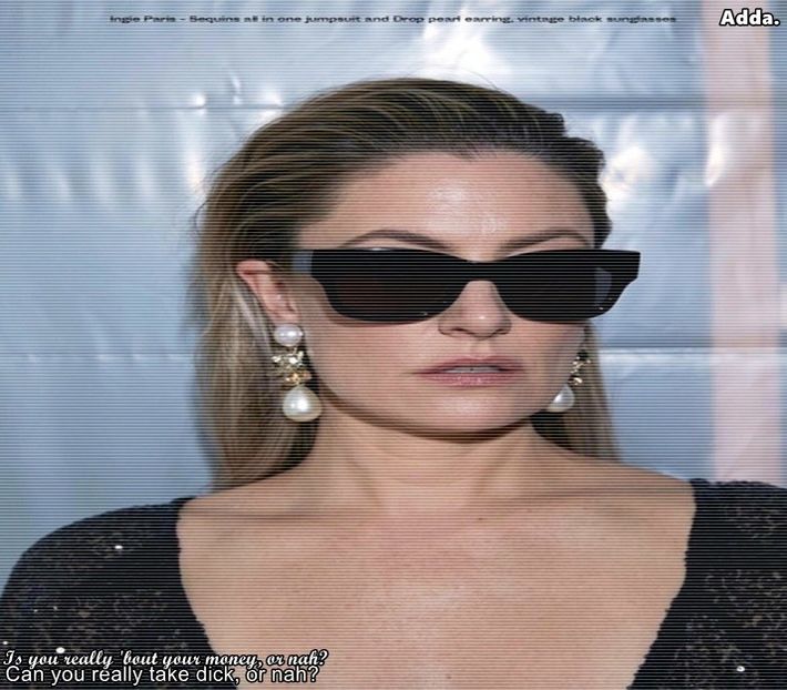 》*intră în clădire cu ochelarii pe ochi să nu se vadă că era mahmură* - SO1xE01 Who are you to judge