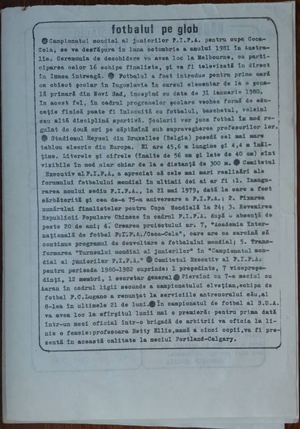Politehnica Timisoara - FCM Galati 1980-1981 - Dunarea Galati Istorie Part 1