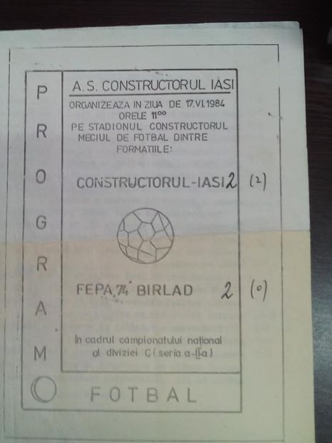 Constructorul Iasi - FEPA 74 Barlad - Dunarea Galati Istorie Part 1