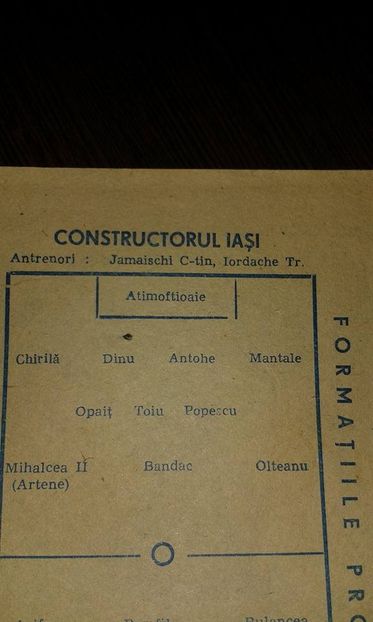 Constructorul Iasi - Metalul Radauti 1981-1982 - Dunarea Galati Istorie Part 1