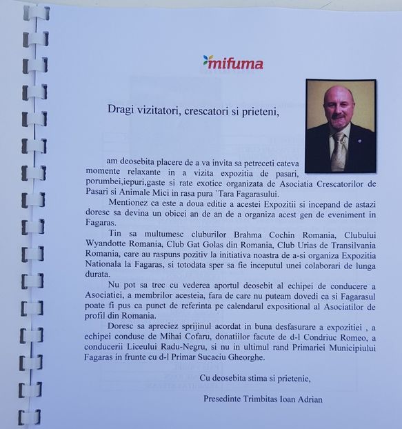  - u -EXPO TARA FAGARASULUI-EXPOZITIA NATIONALA CLUB BRAHMA-COCHIN FĂGĂRAȘ
