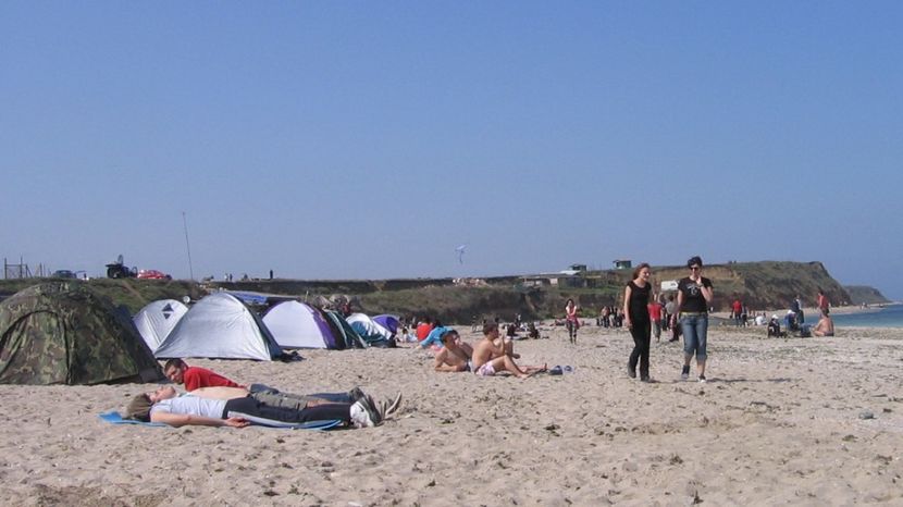 Vama Veche, pe plaja - 2009