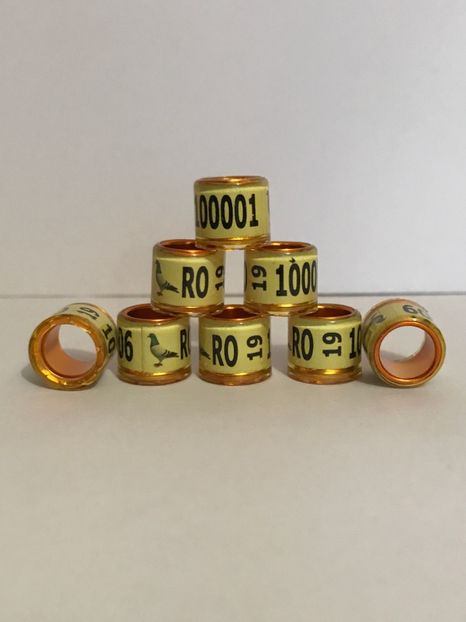  - 00 Inele Speciale Personalizate de porumbei voiajori