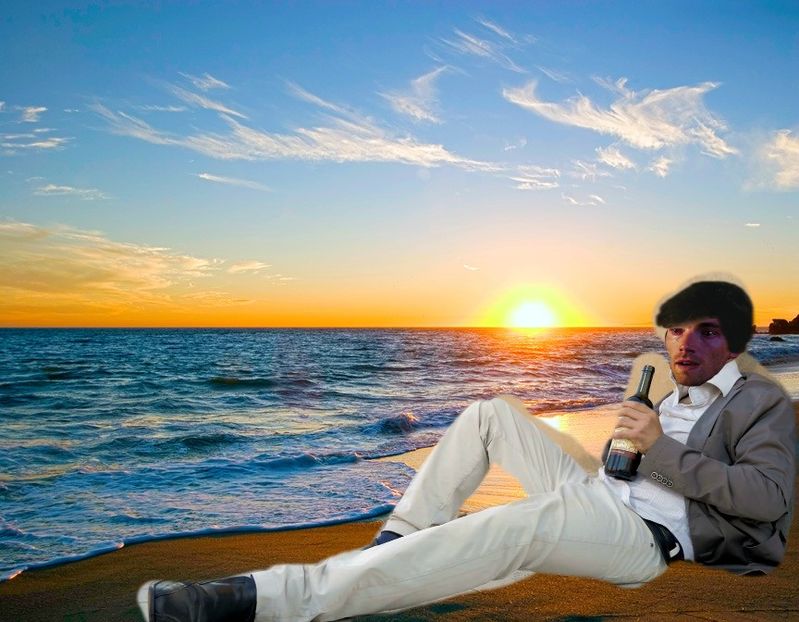 *canta*Stau si beau pe malul marii ca vreau sa te dau uitarii..... - episodul 64