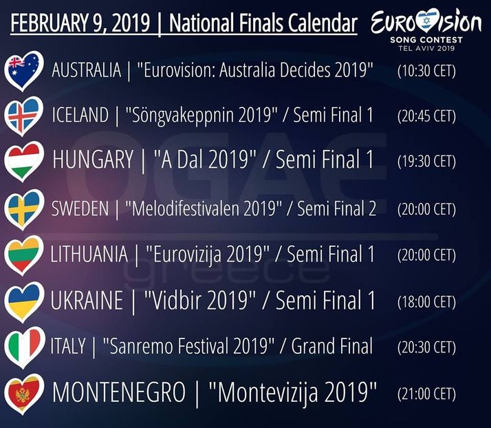 Eurovision 2018 - 2018 Eurovision Song Contest Part 10