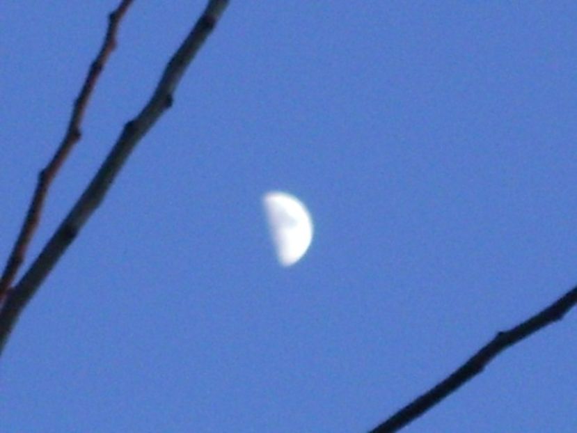 Primul patrar in Gemeni - Luna - Soarele si norii - 1