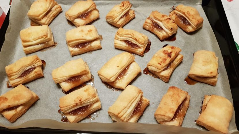  - Hájas tészta sós stangli - prajitura Haios saratele 2019 február