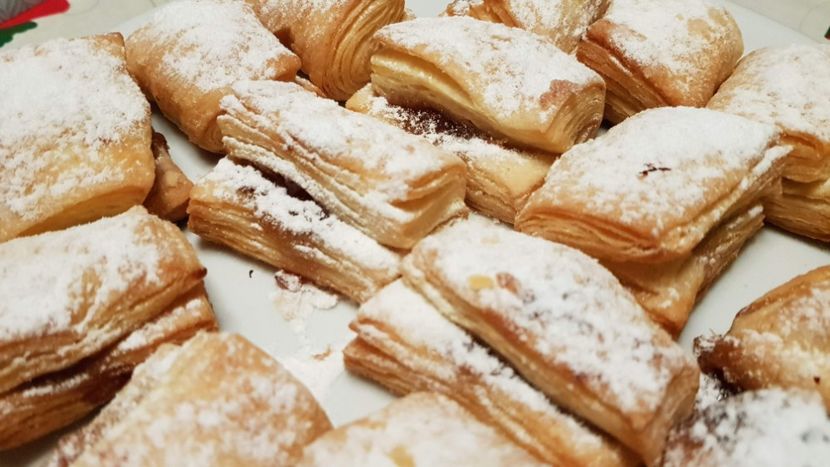  - Hájas tészta sós stangli - prajitura Haios saratele 2019 február