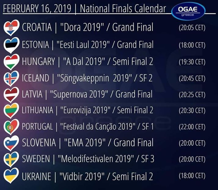 Eurovision 2018 - 2018 Eurovision Song Contest Part 11