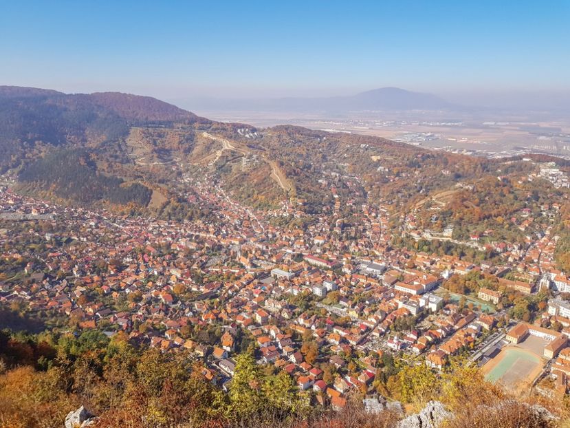 Vedere de pe Tâmpa - 05 - Brașov-Postăvaru-oct 2018