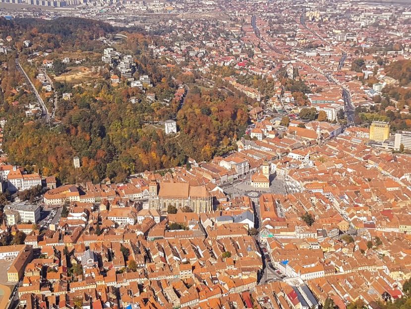 Vedere de pe Tâmpa - 05 - Brașov-Postăvaru-oct 2018