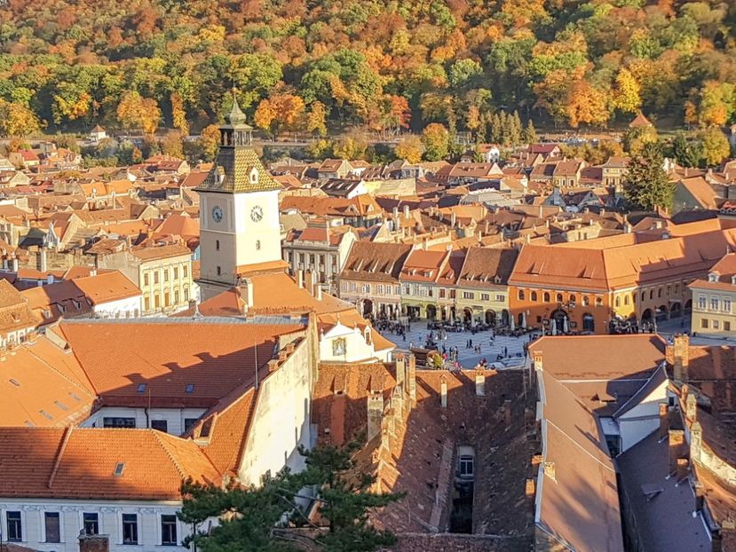 Piața Sfatului - 05 - Brașov-Postăvaru-oct 2018