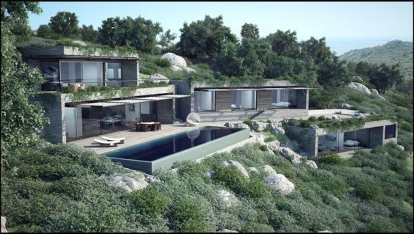 corsica-palombaggia - case ecologice in arhitectura verde
