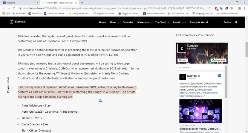 Eurovision 2018 - 2018 Eurovision Song Contest Part 12